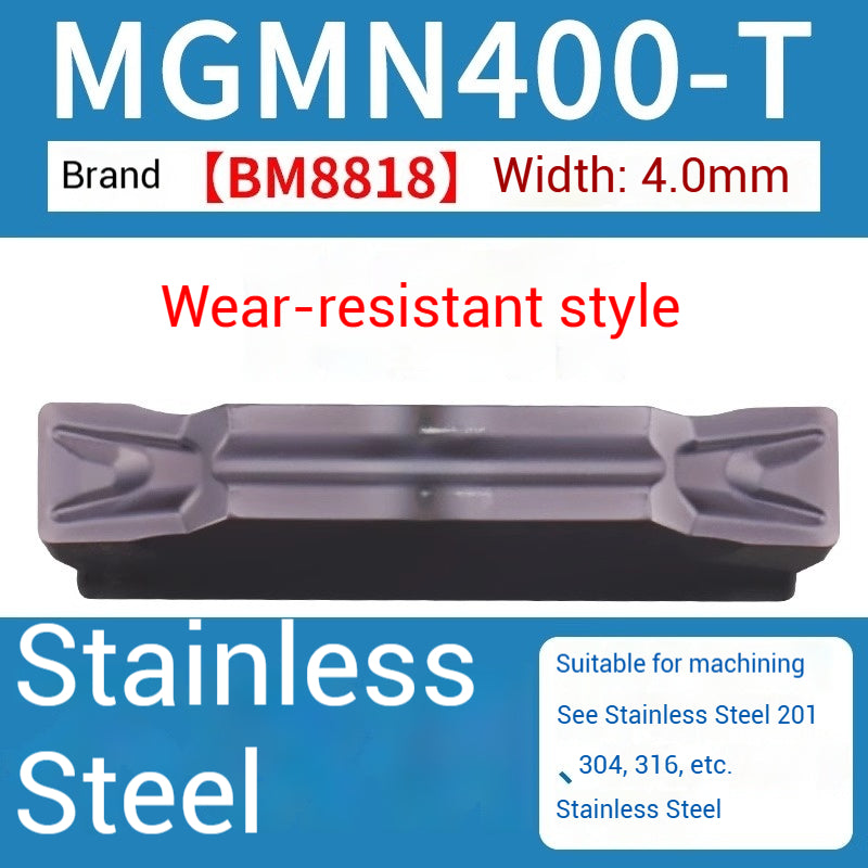 1031-CNC grooving cut-off inserts lathe end face clamp cutter grain mgmn300-m steel parts stainless steel cutter head Shandong Denso Pricision Tools Co.,Ltd.